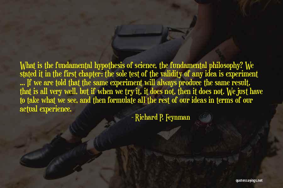 Sadina Bulgaria Quotes By Richard P. Feynman