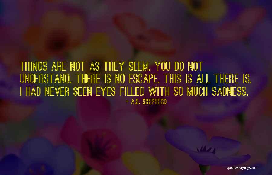 Sadness And Confusion Quotes By A.B. Shepherd Sadness And Confusion Quotes By A.B. Shepherd
