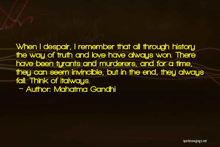 Sadness And Despair Quotes By Mahatma Gandhi