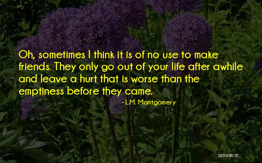 Sadness And Loss Quotes By L.M. Montgomery Sadness And Loss Quotes By L.M. Montgomery