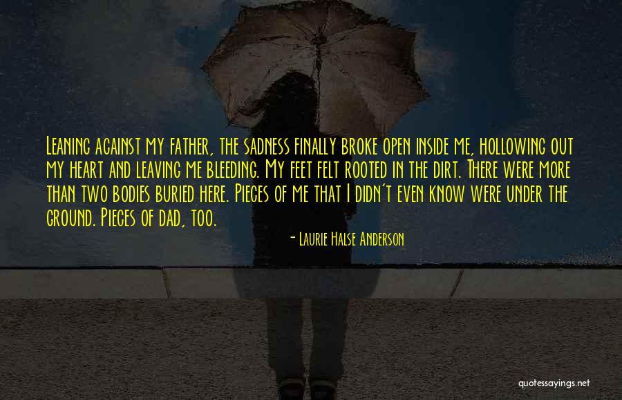 Sadness From Inside Out Quotes By Laurie Halse Anderson Sadness From Inside Out Quotes By Laurie Halse Anderson