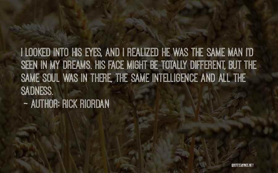 Sadness In Eyes Quotes By Rick Riordan