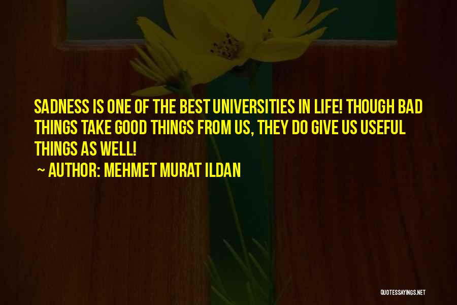 Sadness In Life Quotes By Mehmet Murat Ildan