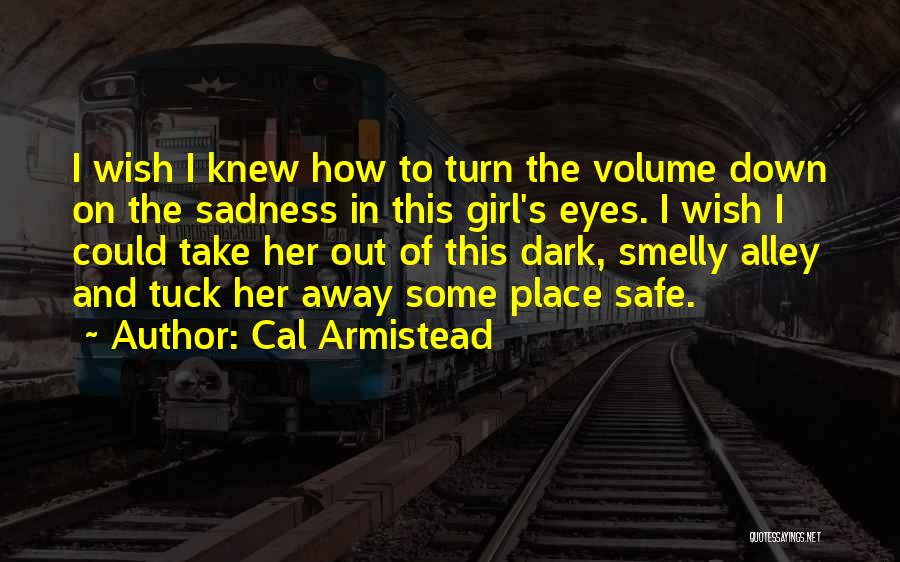 Sadness In Your Eyes Quotes By Cal Armistead