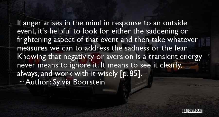 Sadness Is Always With Me Quotes By Sylvia Boorstein