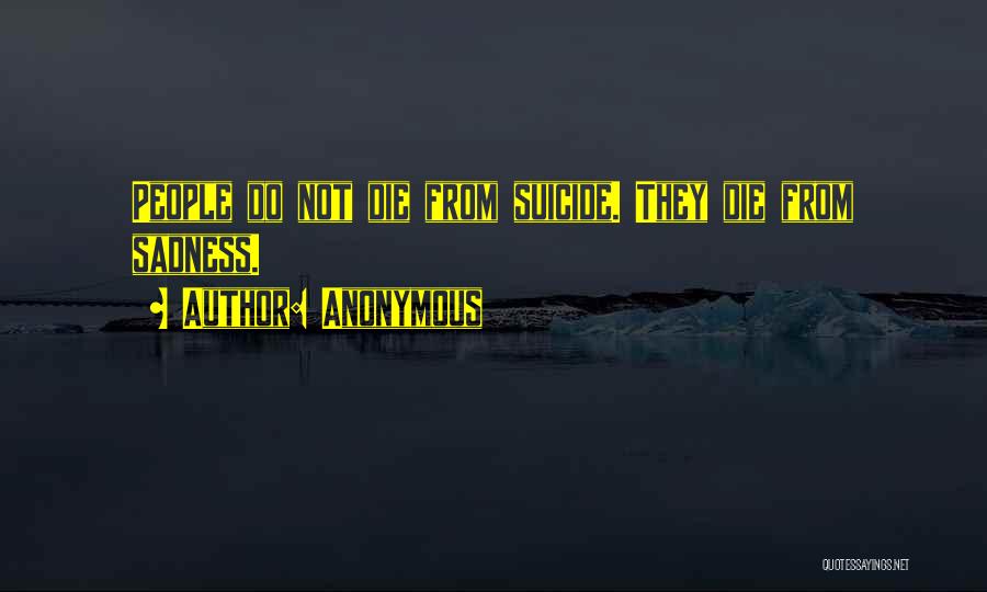 Sadness Over Death Quotes By Anonymous