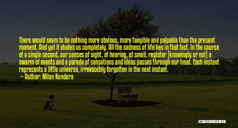 Sadness Passes Quotes By Milan Kundera
