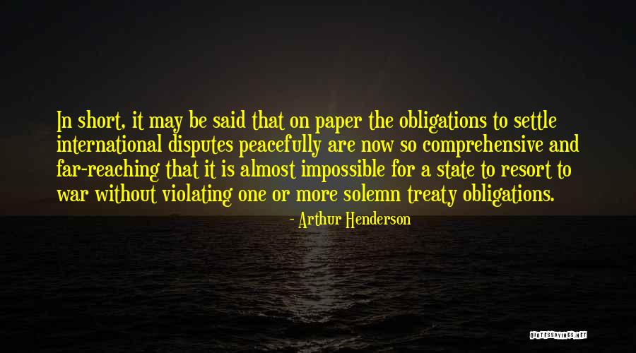 Sadness Relieving Quotes By Arthur Henderson Sadness Relieving Quotes By Arthur Henderson