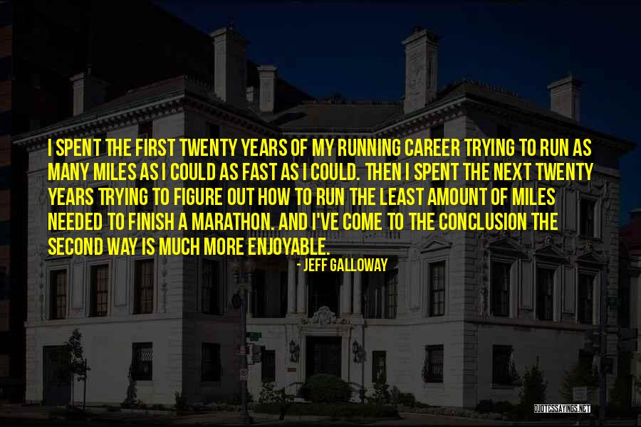 Saecular Quotes By Jeff Galloway Saecular Quotes By Jeff Galloway