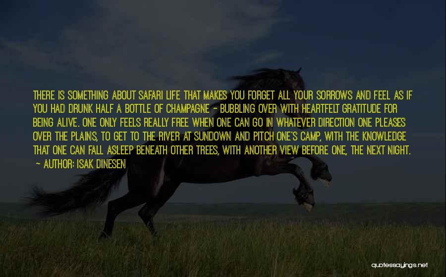 Safari Life Quotes By Isak Dinesen