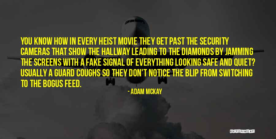 Safe And Security Quotes By Adam McKay Safe And Security Quotes By Adam McKay
