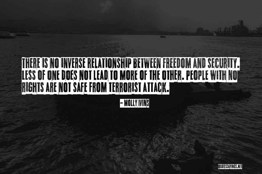 Safe And Security Quotes By Molly Ivins Safe And Security Quotes By Molly Ivins