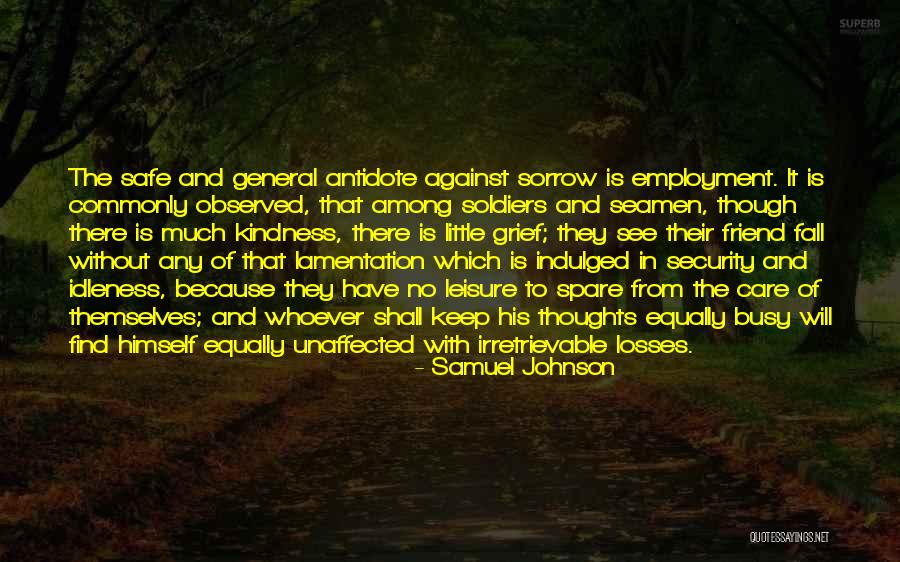 Safe And Security Quotes By Samuel Johnson Safe And Security Quotes By Samuel Johnson