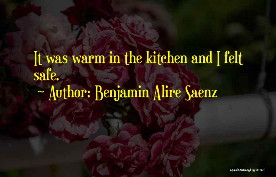 Safe And Warm Quotes By Benjamin Alire Saenz