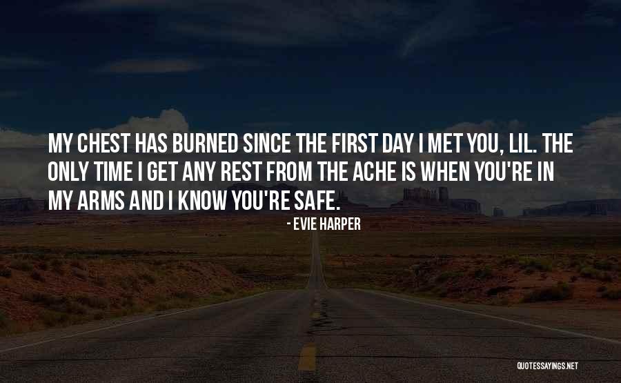 Safe In Your Arms Quotes By Evie Harper Safe In Your Arms Quotes By Evie Harper