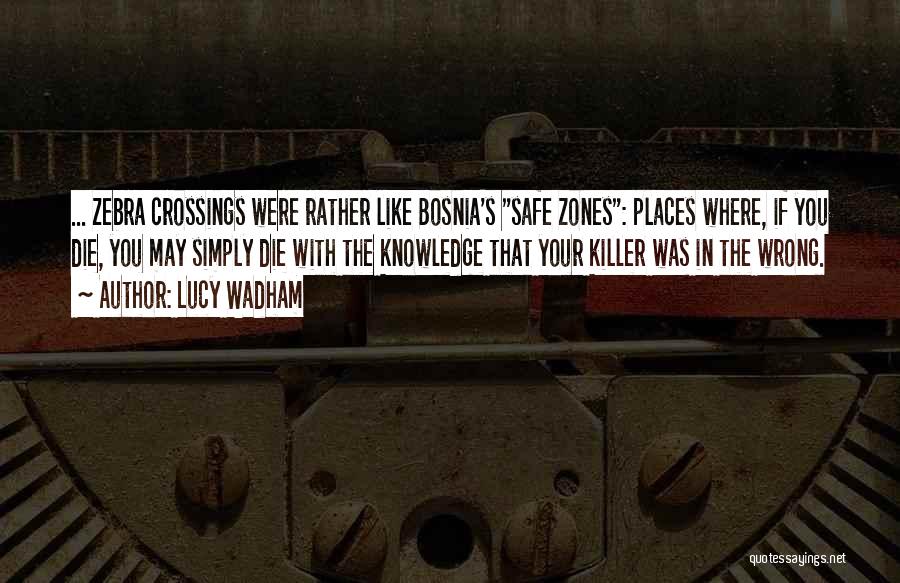 Safe Places Quotes By Lucy Wadham