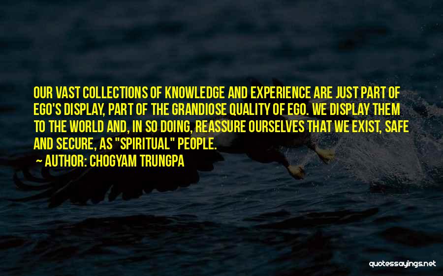 Safe Secure Quotes By Chogyam Trungpa