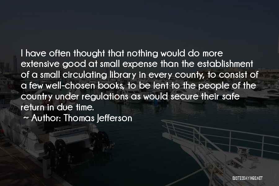 Safe Secure Quotes By Thomas Jefferson