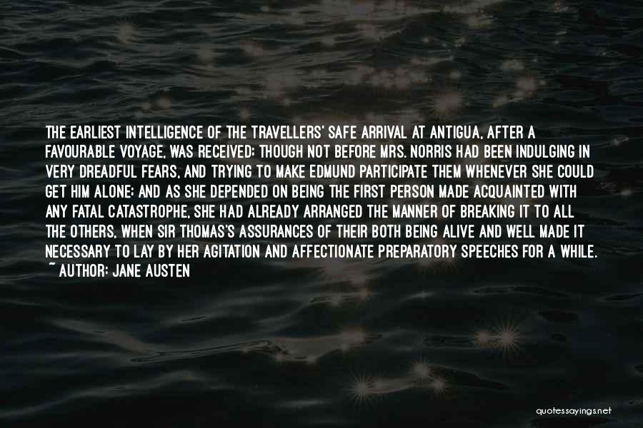Safe Voyage Quotes By Jane Austen