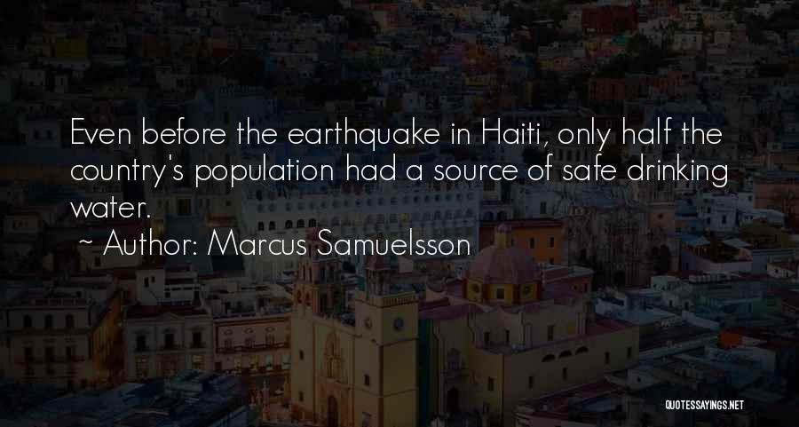 Safe Water Quotes By Marcus Samuelsson