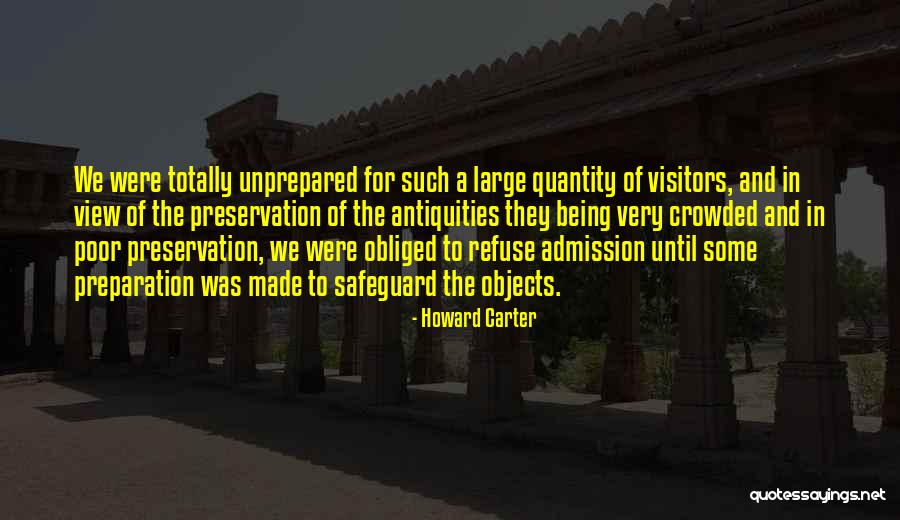 Safeguard Quotes By Howard Carter Safeguard Quotes By Howard Carter