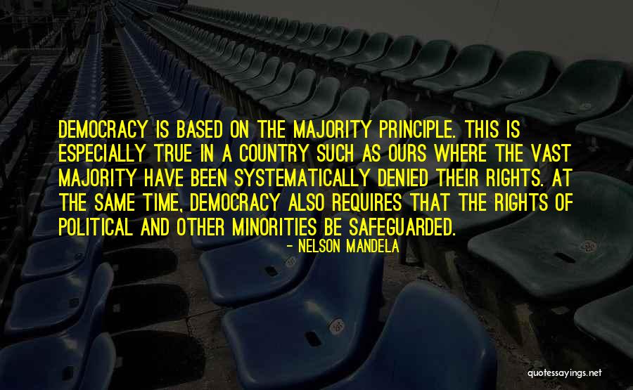 Safeguarded Rights Quotes By Nelson Mandela Safeguarded Rights Quotes By Nelson Mandela