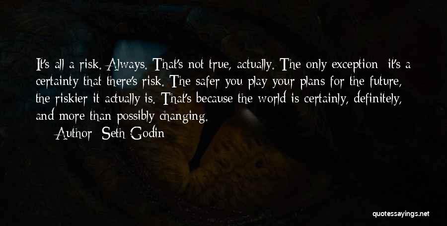 Safer World Quotes By Seth Godin