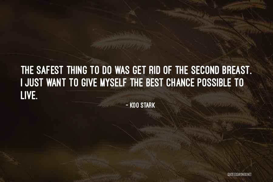 Safest Quotes By Koo Stark Safest Quotes By Koo Stark