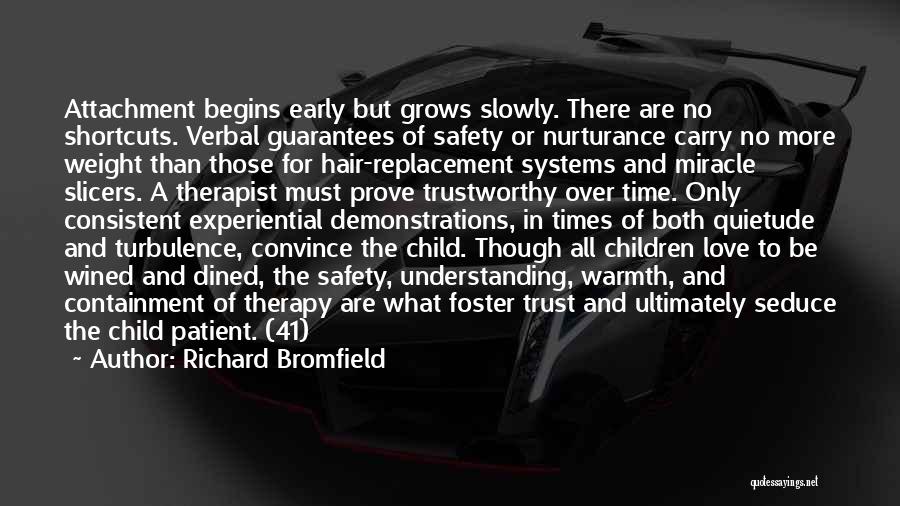 Safety And Love Quotes By Richard Bromfield
