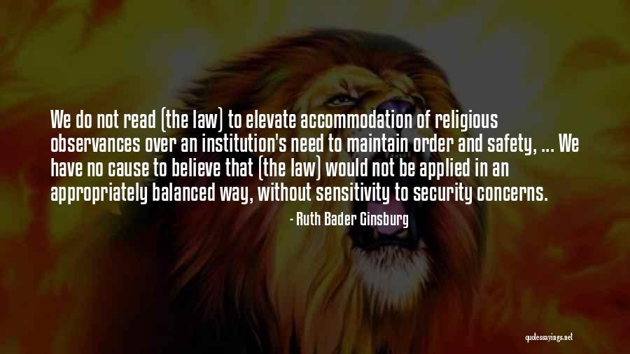 Safety And Security Quotes By Ruth Bader Ginsburg Safety And Security Quotes By Ruth Bader Ginsburg