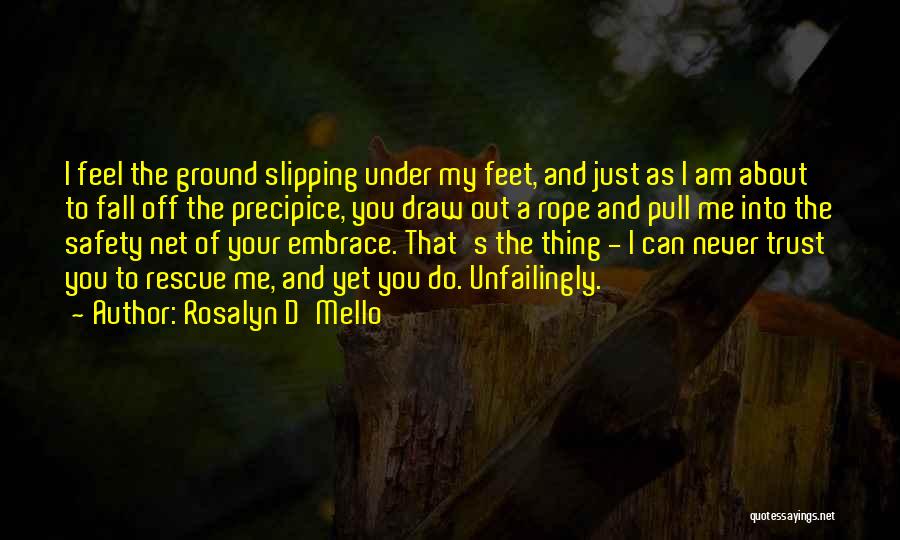 Safety Net Quotes By Rosalyn D'Mello