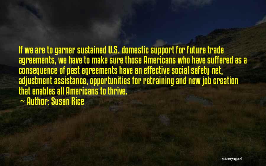 Safety Net Quotes By Susan Rice