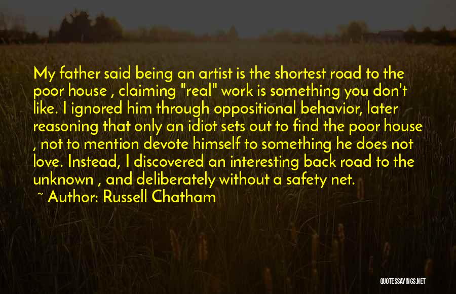 Safety On Road Quotes By Russell Chatham