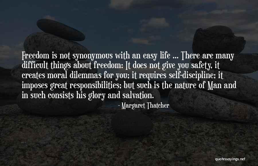 Safety Vs Freedom Quotes By Margaret Thatcher Safety Vs Freedom Quotes By Margaret Thatcher