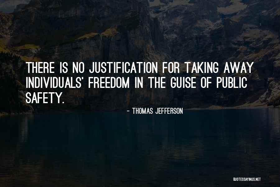 Safety Vs Freedom Quotes By Thomas Jefferson