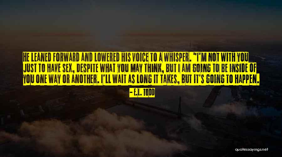 Safetyprevention Quotes By E.L. Todd Safetyprevention Quotes By E.L. Todd