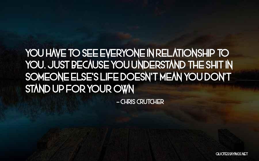 Saffron Hindu Quotes By Chris Crutcher Saffron Hindu Quotes By Chris Crutcher
