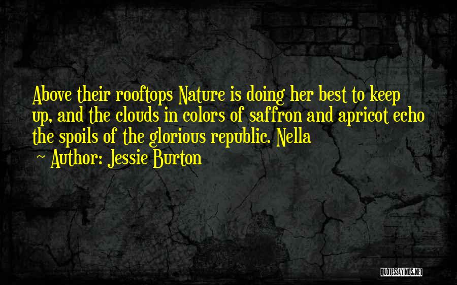 Saffron Quotes By Jessie Burton