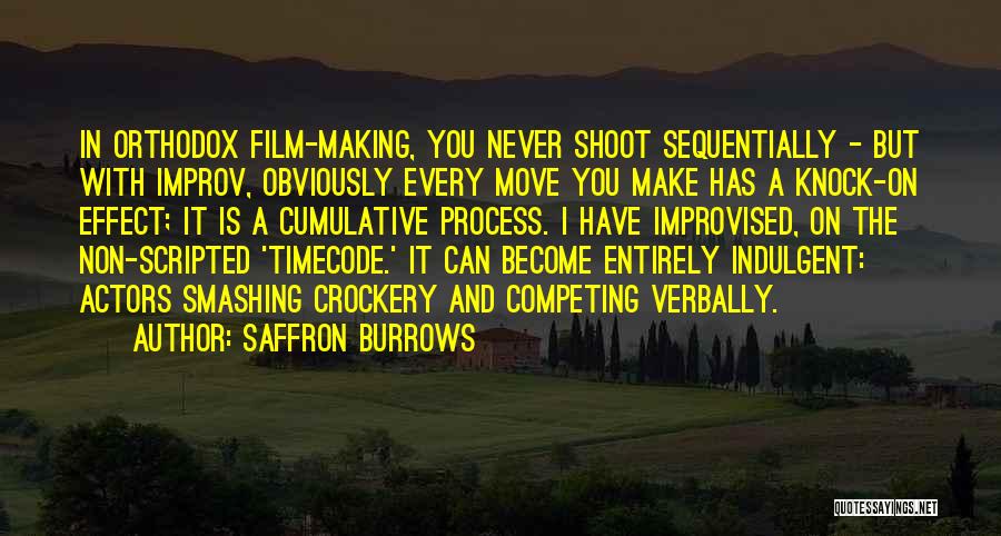 Saffron Quotes By Saffron Burrows