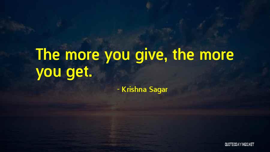 Sagar Quotes By Krishna Sagar