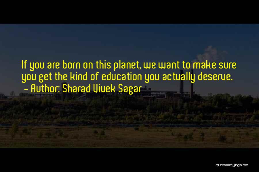 Sagar Quotes By Sharad Vivek Sagar