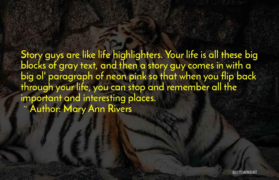 Sagaria 4 Quotes By Mary Ann Rivers