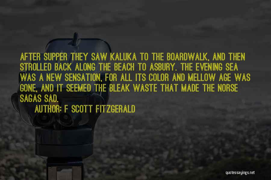 Sagas Quotes By F Scott Fitzgerald