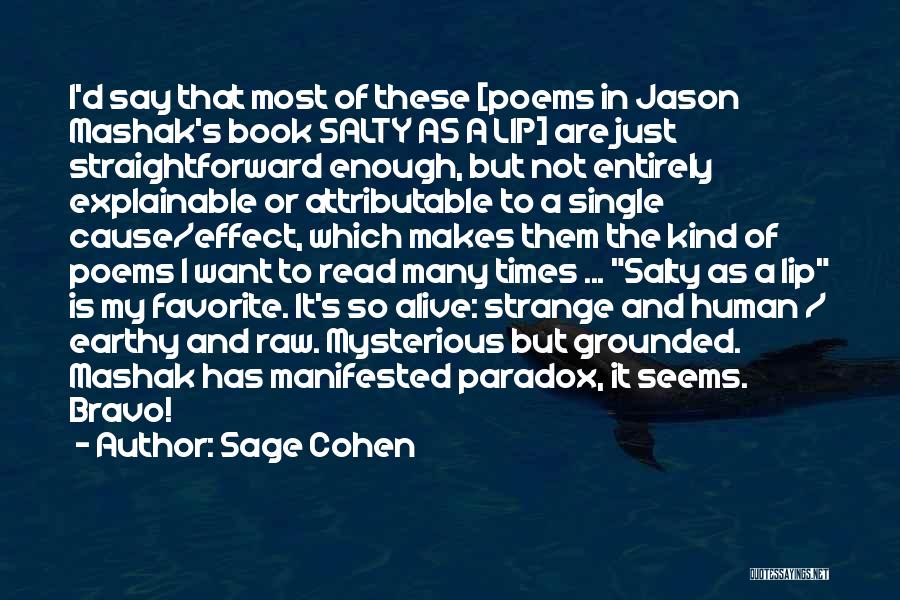 Sage Cohen Quotes 767859