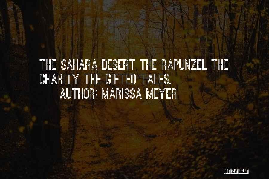 Sahara Desert Quotes By Marissa Meyer