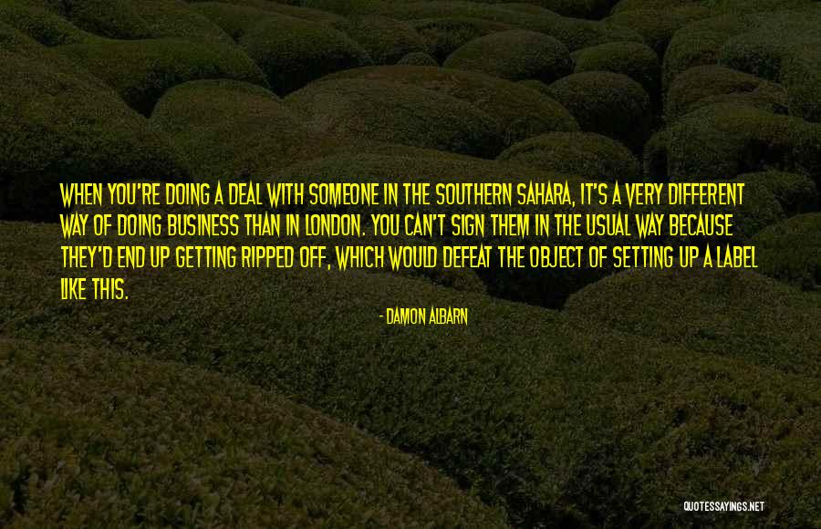 Sahara Quotes By Damon Albarn Sahara Quotes By Damon Albarn
