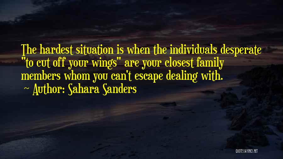 Sahara Sanders Quotes 1217809