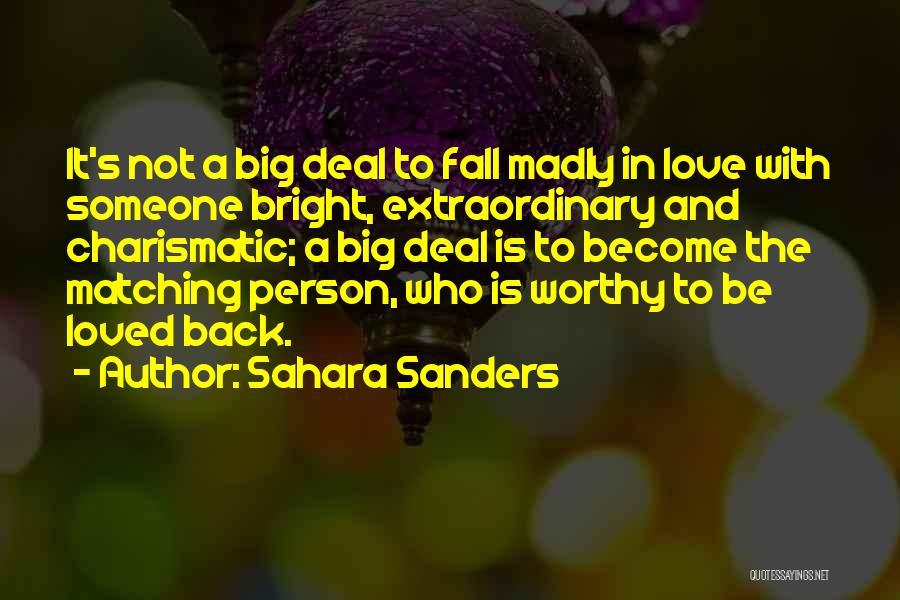 Sahara Sanders Quotes 1745195