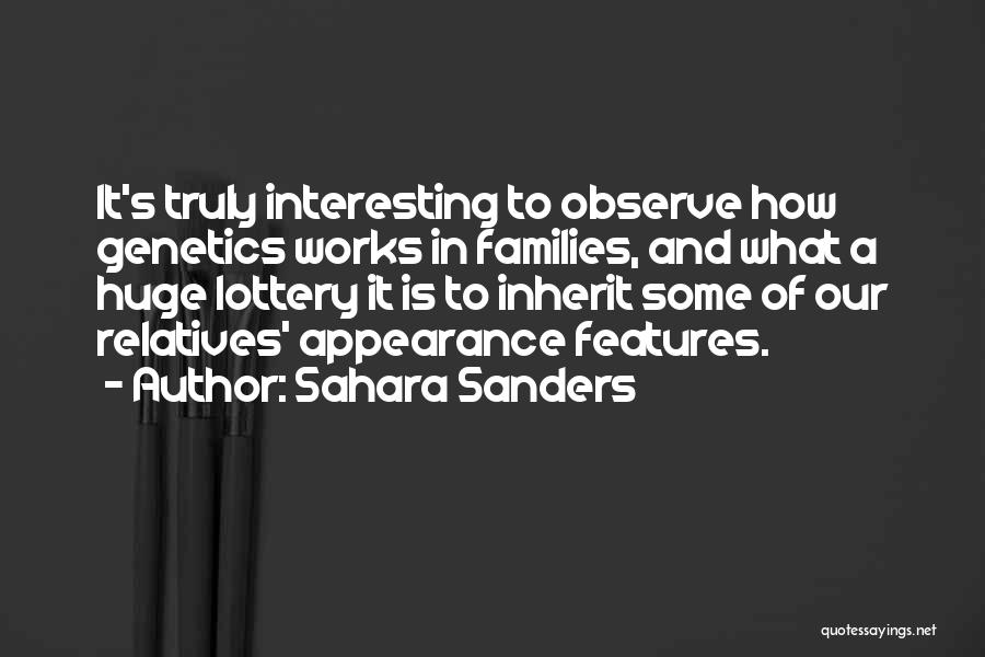 Sahara Sanders Quotes 418378