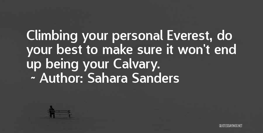 Sahara Sanders Quotes 868316